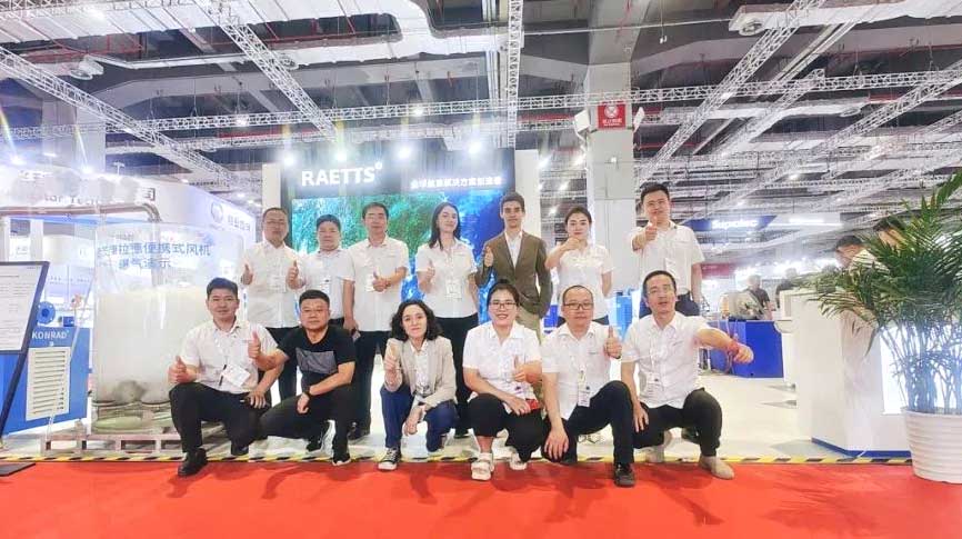 雷茨亮相上海世環(huán)會：成為上海國際水展風(fēng)機(jī)節(jié)能風(fēng)向標(biāo)！