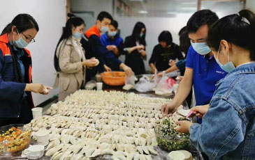 濃情冬至，其樂融融，銳天團(tuán)隊(duì)與客戶共度佳節(jié)